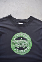 Heineken Black Graphic Tee — 1990s (XL) - Retrospective Store