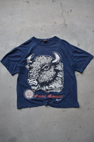 Howard University Navy Graphic Tee — 1990s (L/XL) - Retrospective Store