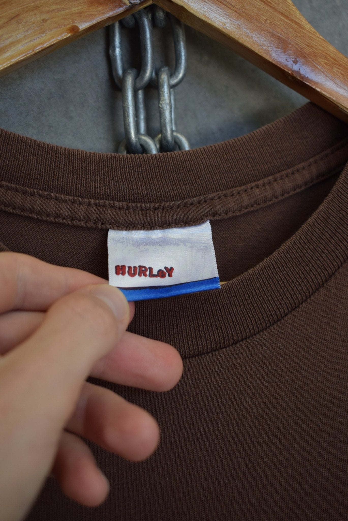 Hurley Spellout Tee — 2000s (L) - Retrospective Store