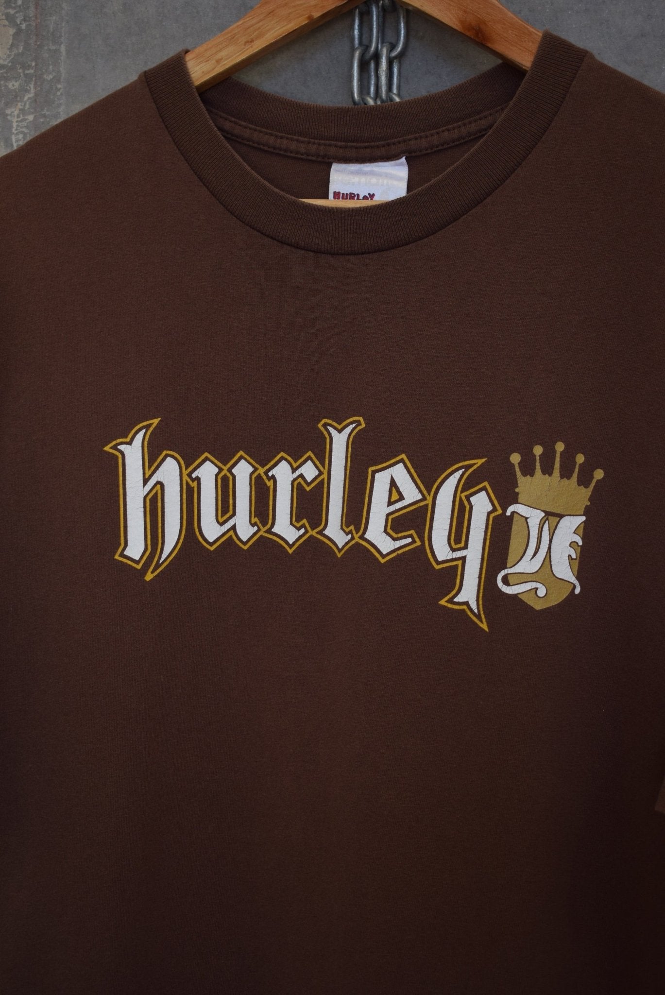 Hurley Spellout Tee — 2000s (L) - Retrospective Store