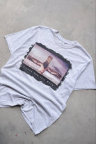 Jesus 'I Love You This Much' Grey Graphic Tee — 2000s (L) - Retrospective Store