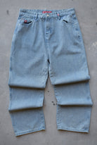 JNCO Jeans Embroidered Denim Pants — 2000s (31) - Retrospective Store