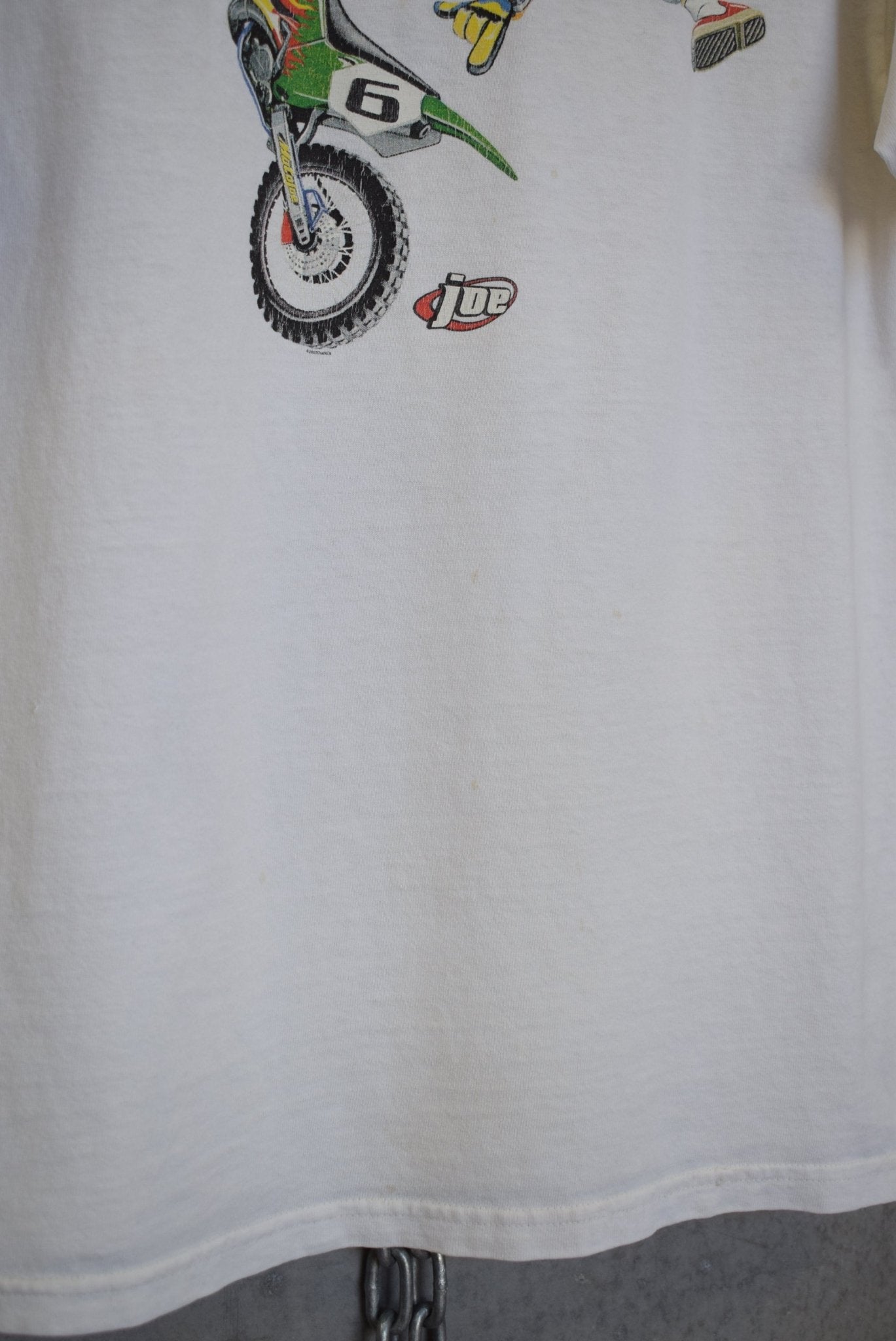 Joe Motorcycle 'Get Your Head Examined' Tee — 2000s (S/M) - Retrospective Store