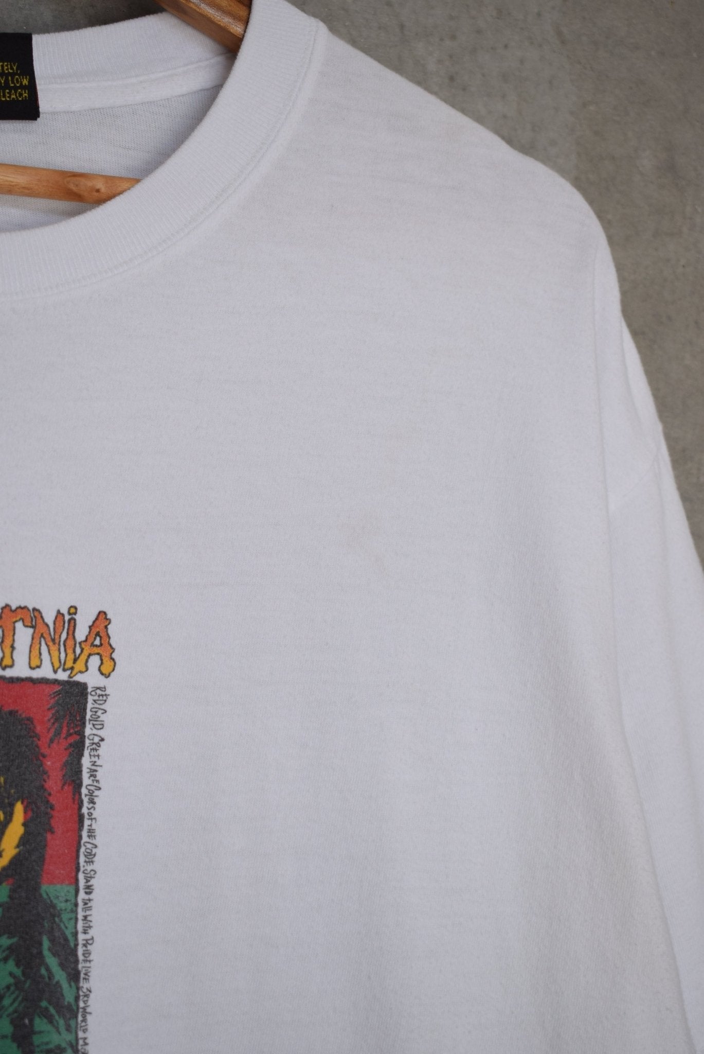 Kalifornia Surfing Jamaican Style Tee — 1991 (L) - Retrospective Store