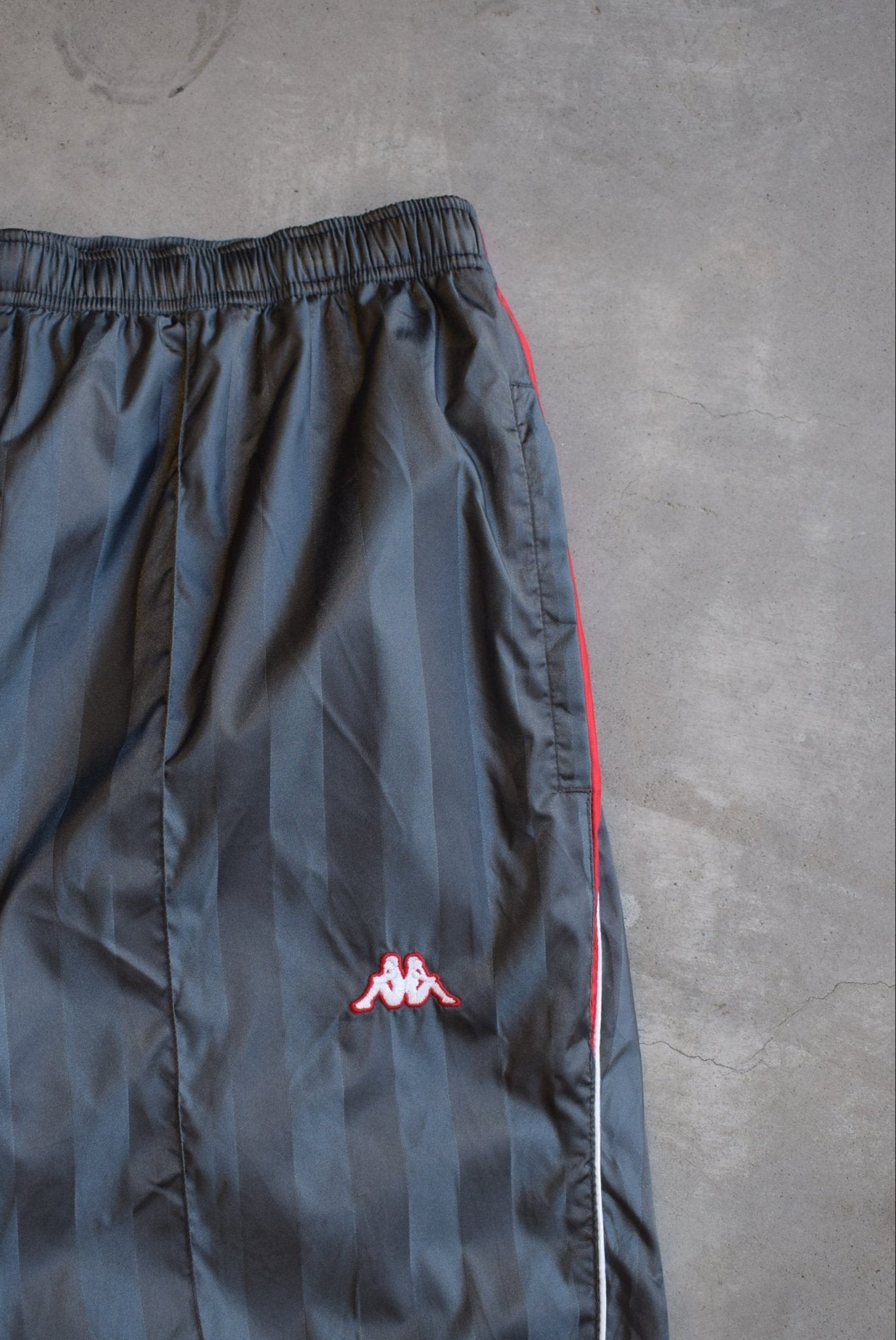 Kappa Classic Logo Embroidered Track Pants — 2000s (S/M) - Retrospective Store