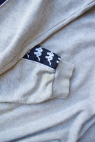 Kappa Grey Embroidered Logo Crewneck — 1990s (XL) - Retrospective Store