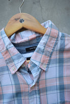 LEE Blue & Pink Cropped Button Up — 2000s (L) - Retrospective Store
