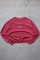 LEE Sport x University of Alabama Burgundy Spellout Crewneck — 1990s (L) - Retrospective Store