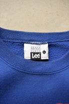 LEE Sports x University of Kansas Jayhawks Blue Graphic Crewneck — 1991 (M) - Retrospective Store