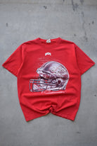 LEE x Ohio State University Football Red Graphic Tee — 2000s (L) - Retrospective Store