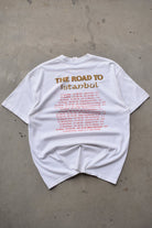 Liverpool FC 'Kings of Europe' White Graphic Tee — 2005 (XL) - Retrospective Store