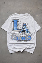 Los Angeles Choppers White Graphic Tee — 2000s (M/L) - Retrospective Store