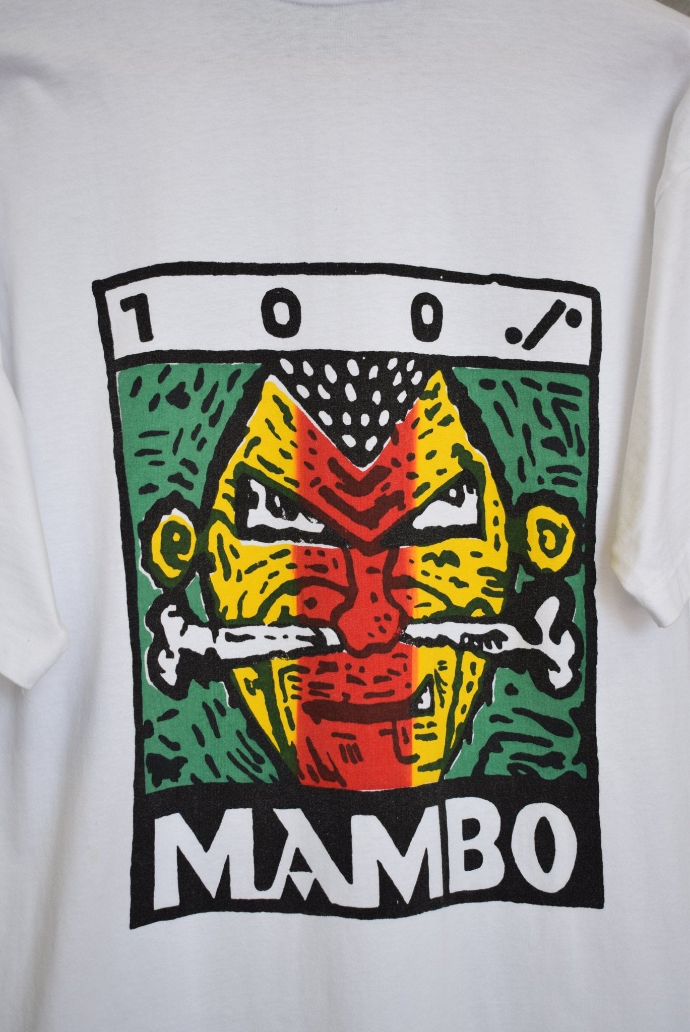 Mambo '100%' Graphic Tee — 1990s (L) - Retrospective Store