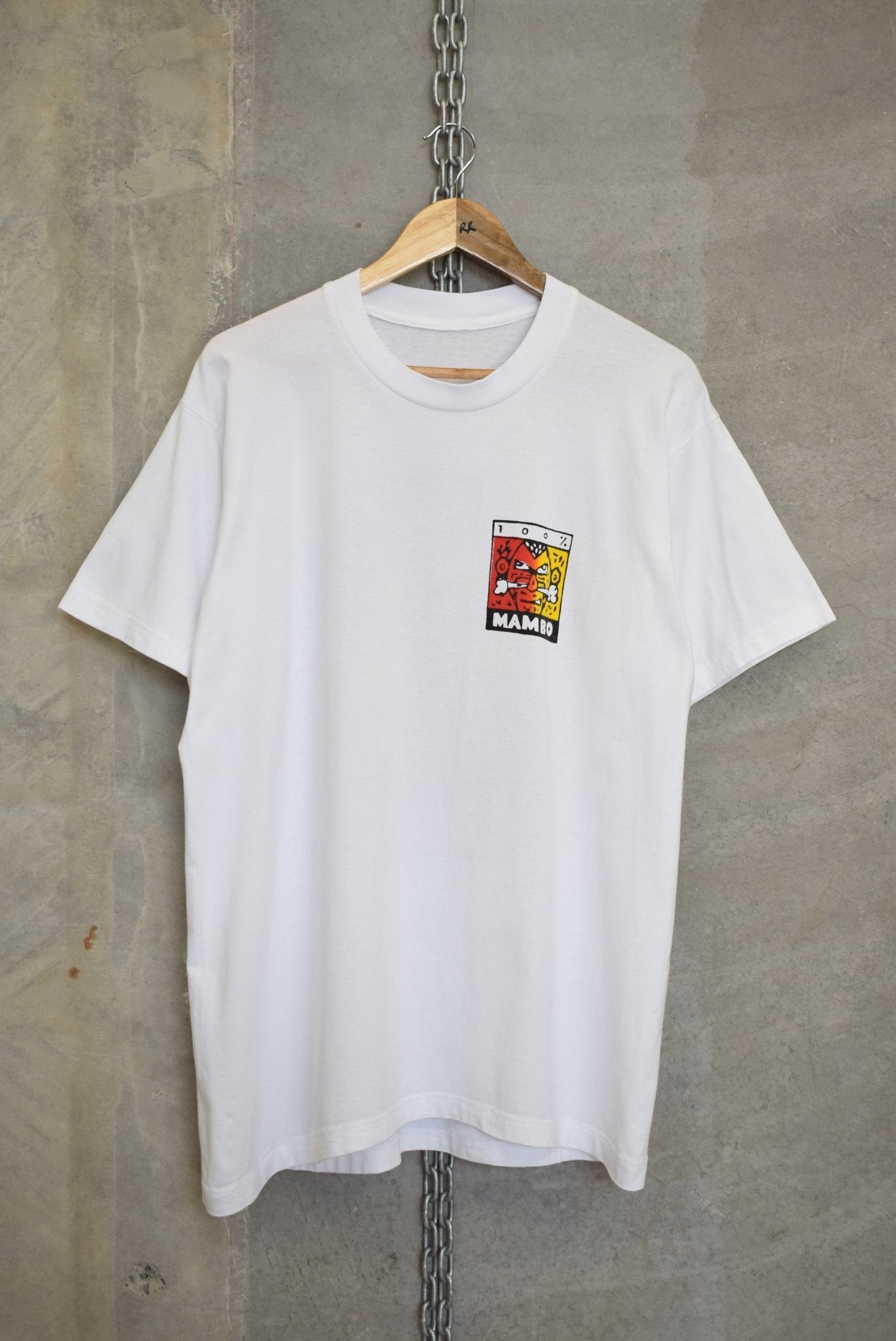 Mambo '100%' Graphic Tee — 1990s (L) - Retrospective Store