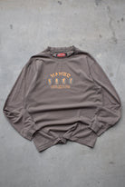Mambo Martial Arts Brown Graphic Long Sleeve Tee — 1999 (M/L) - Retrospective Store