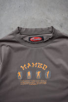 Mambo Martial Arts Brown Graphic Long Sleeve Tee — 1999 (M/L) - Retrospective Store