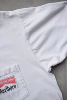 Marlboro Adventure Team White Graphic Tee — 1990s (L) - Retrospective Store