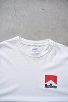 Marlboro White Graphic Tee — 1990s (XL) - Retrospective Store