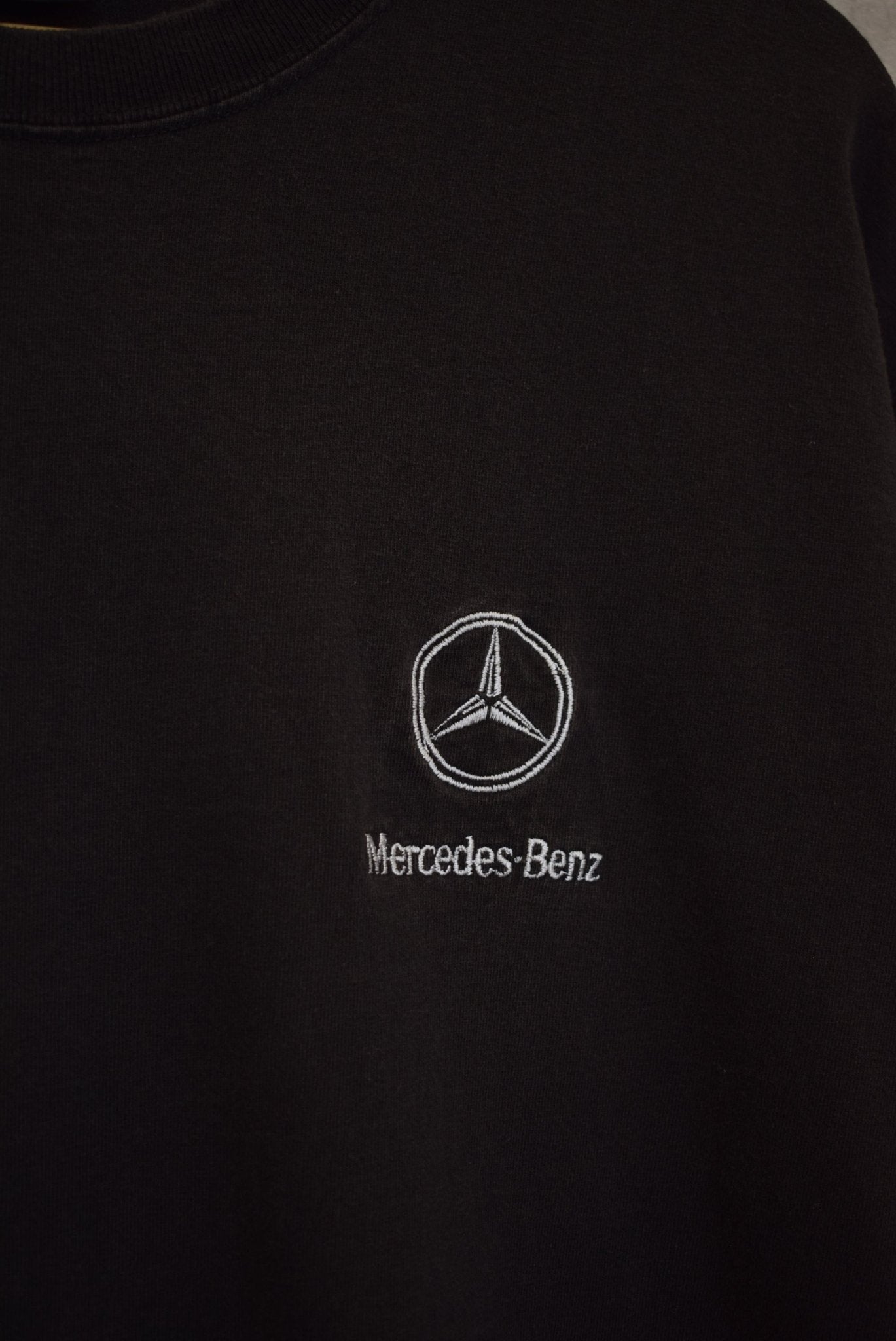 Mercedes Benz Embroidered Tee — 1990s (XL) - Retrospective Store