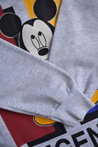 Mickey Legends Grey Crewneck — 2000s (M/L) - Retrospective Store