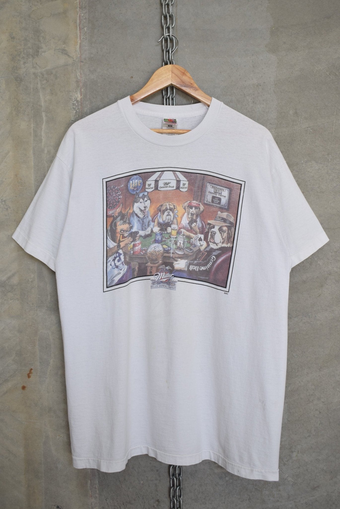 Miller Brewing Company Graphic Tee — 1990s (L/XL) - Retrospective Store