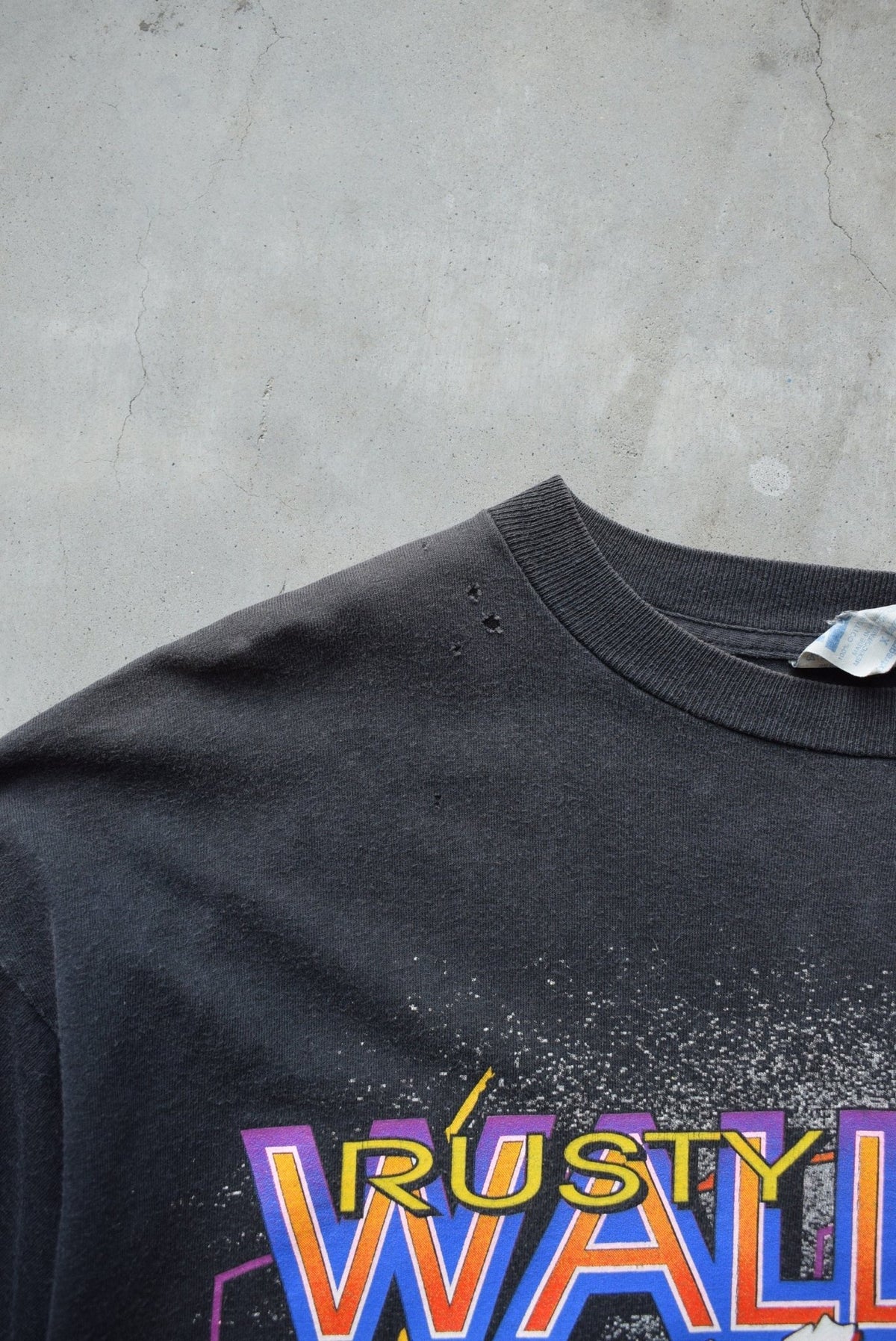 Miller Racing NASCAR Rusty Wallace Black Graphic Tee — 1990s (L/XL) - Retrospective Store