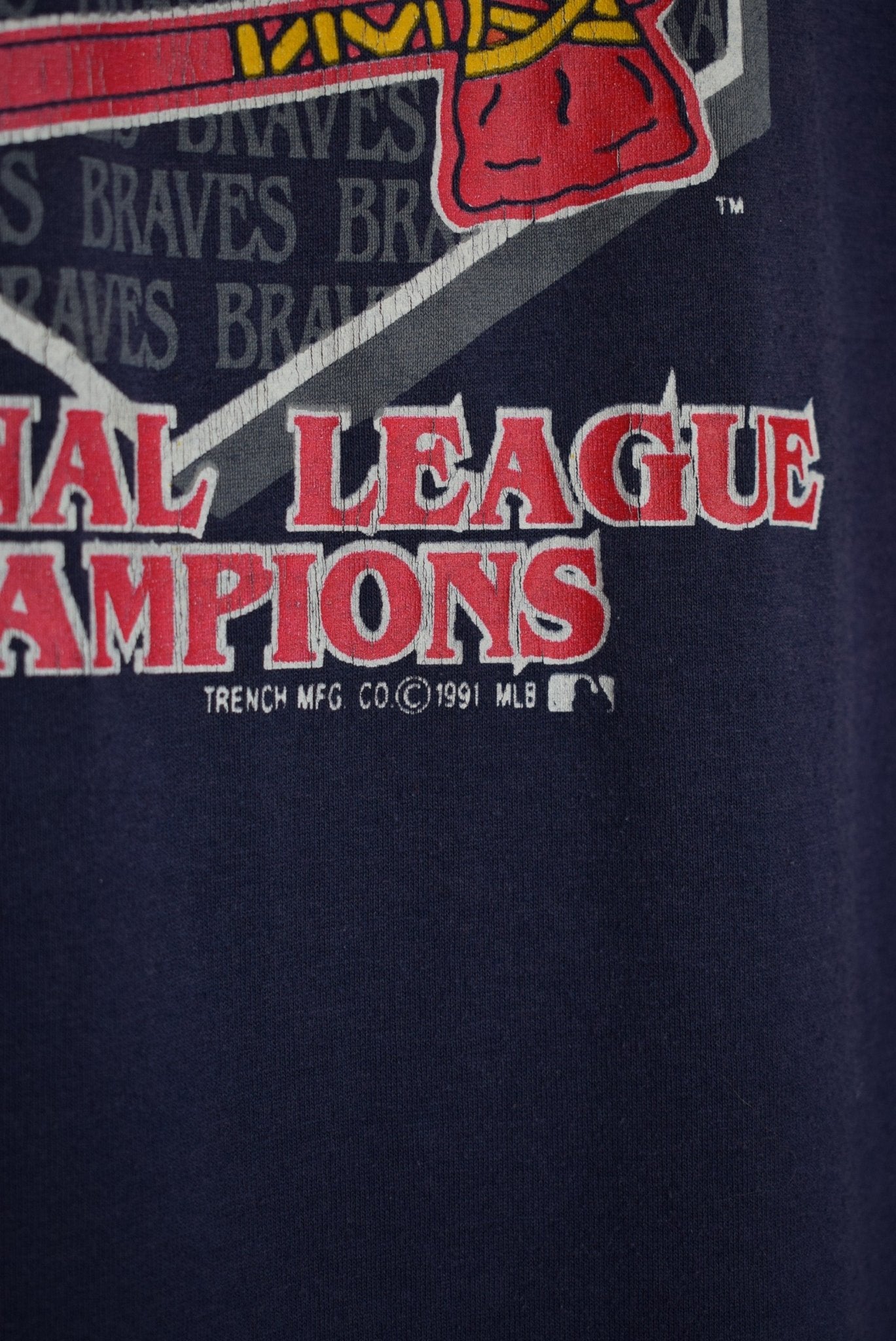 MLB Atlanta Braves World Series Champions Tee — 1991 (L) - Retrospective Store