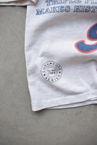 MLB Cleveland Indians World Series Champions Grey Graphic Tee — 1991 (M/L) - Retrospective Store