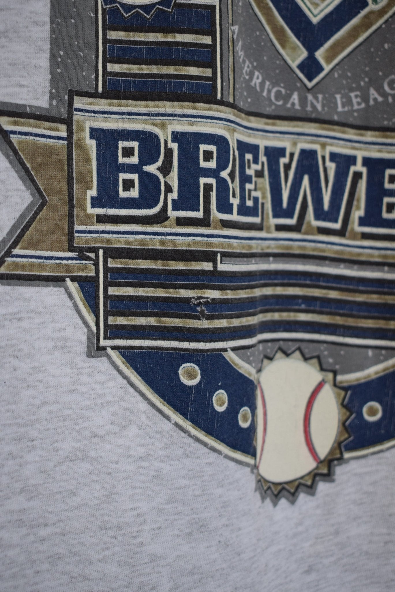 MLB Milwaukee Brewers Tee — 1996 (S/M) - Retrospective Store