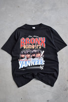 MLB New York Yankees 'Bronx Bombers' Black Graphic Tee — 1998 (XL) - Retrospective Store