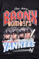MLB New York Yankees 'Bronx Bombers' Black Graphic Tee — 1998 (XL) - Retrospective Store
