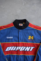 NASCAR Dupont Racing Red & Blue Embroidered Jacket — 2000s (XL) - Retrospective Store