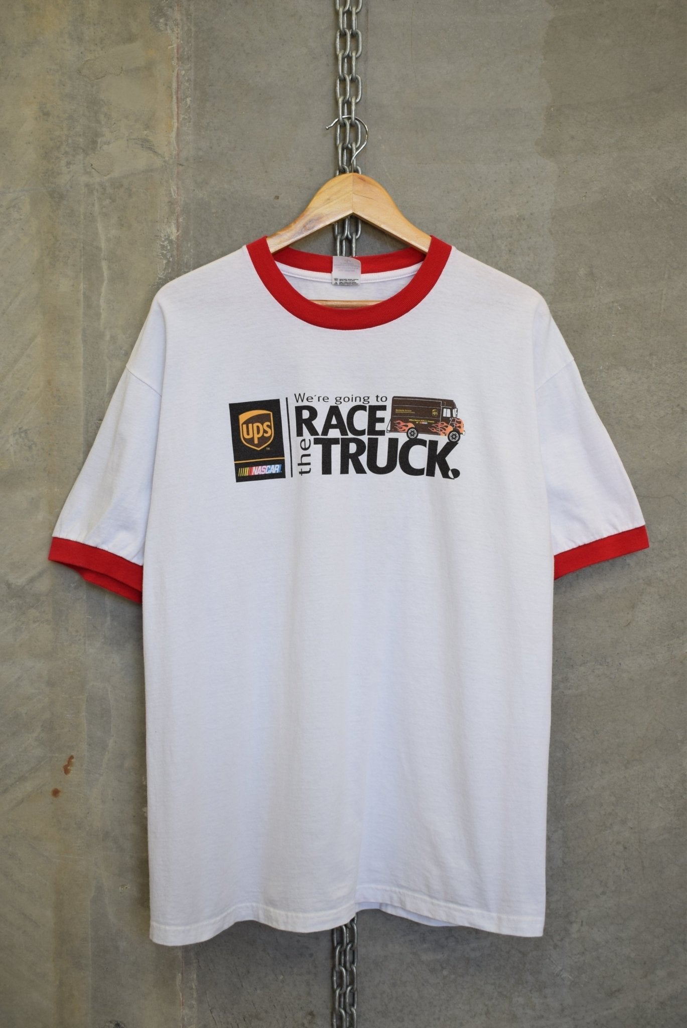 NASCAR United States Postal Service Racing Tee — 2000s (L) - Retrospective Store