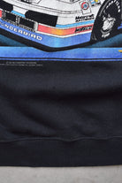 NASCAR Winston Cup Racing Black Graphic Crewneck — 1993 (L) - Retrospective Store