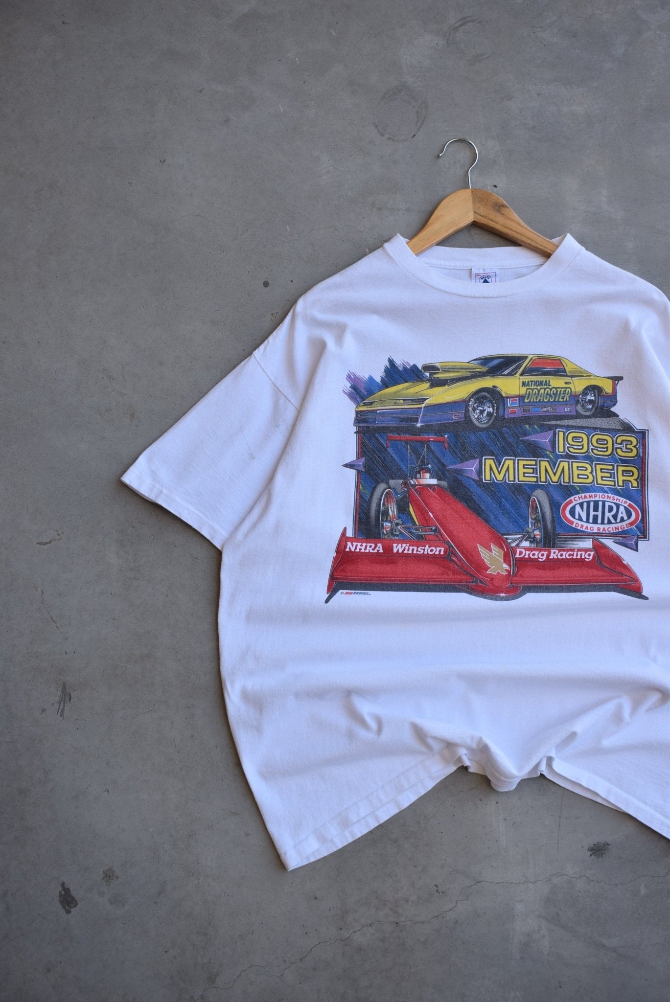 NASCAR Winston Racing Tee — 1993 (XXL) - Retrospective Store