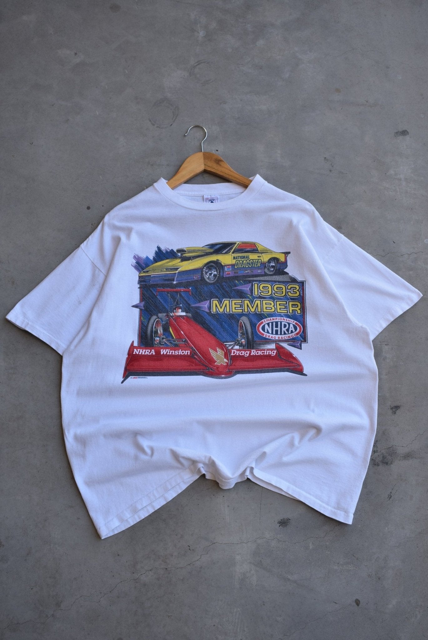 NASCAR Winston Racing Tee — 1993 (XXL) - Retrospective Store