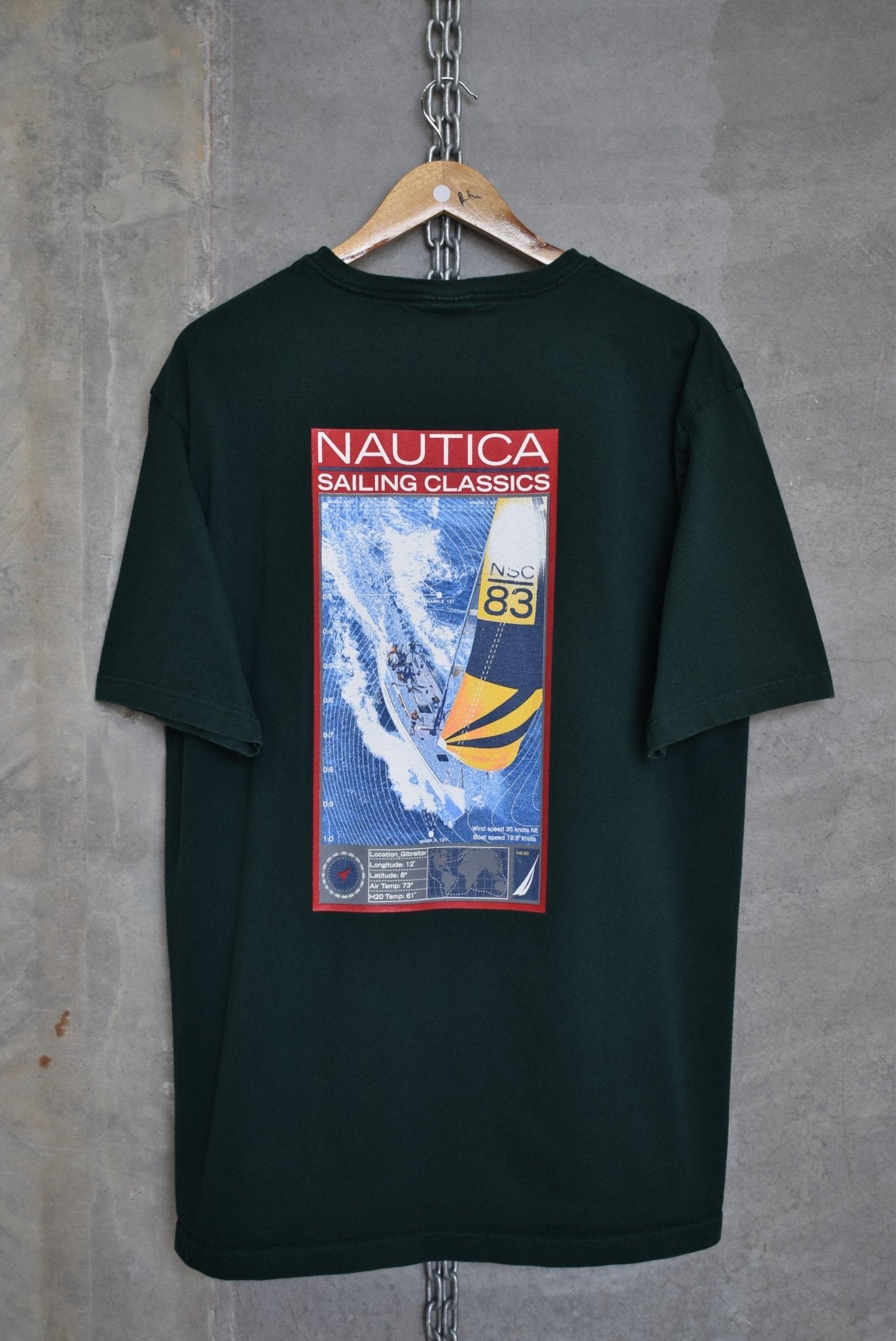 Nautica Sailing Tee — 2000s (L/XL) - Retrospective Store