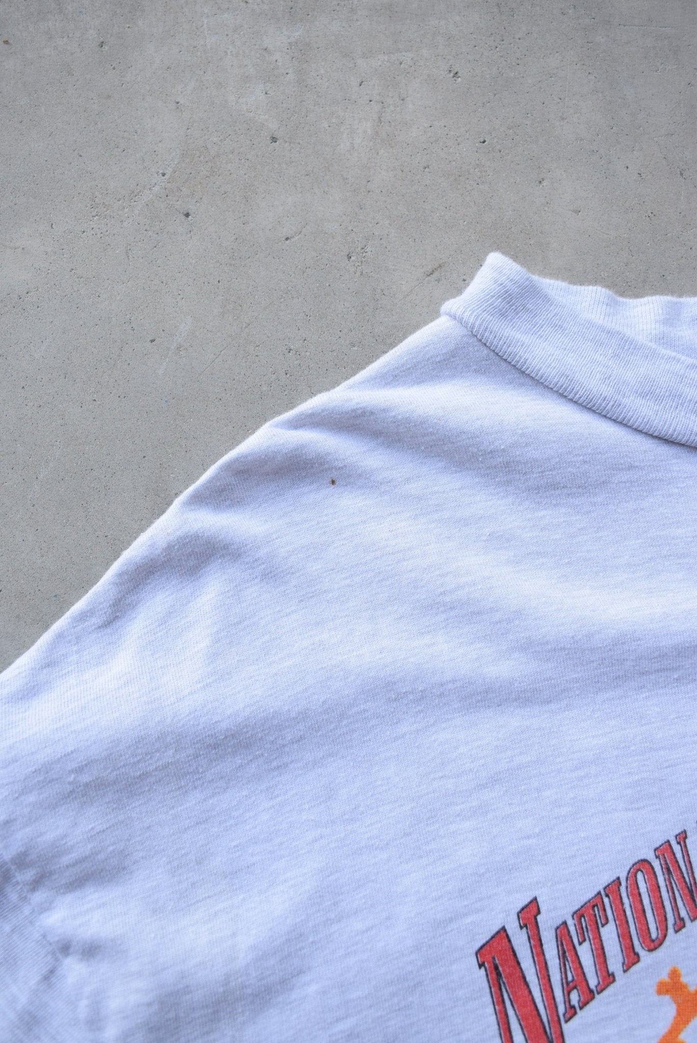 NBA Houston Rockets Champions Grey Graphic Tee — 1994 (XL) - Retrospective Store