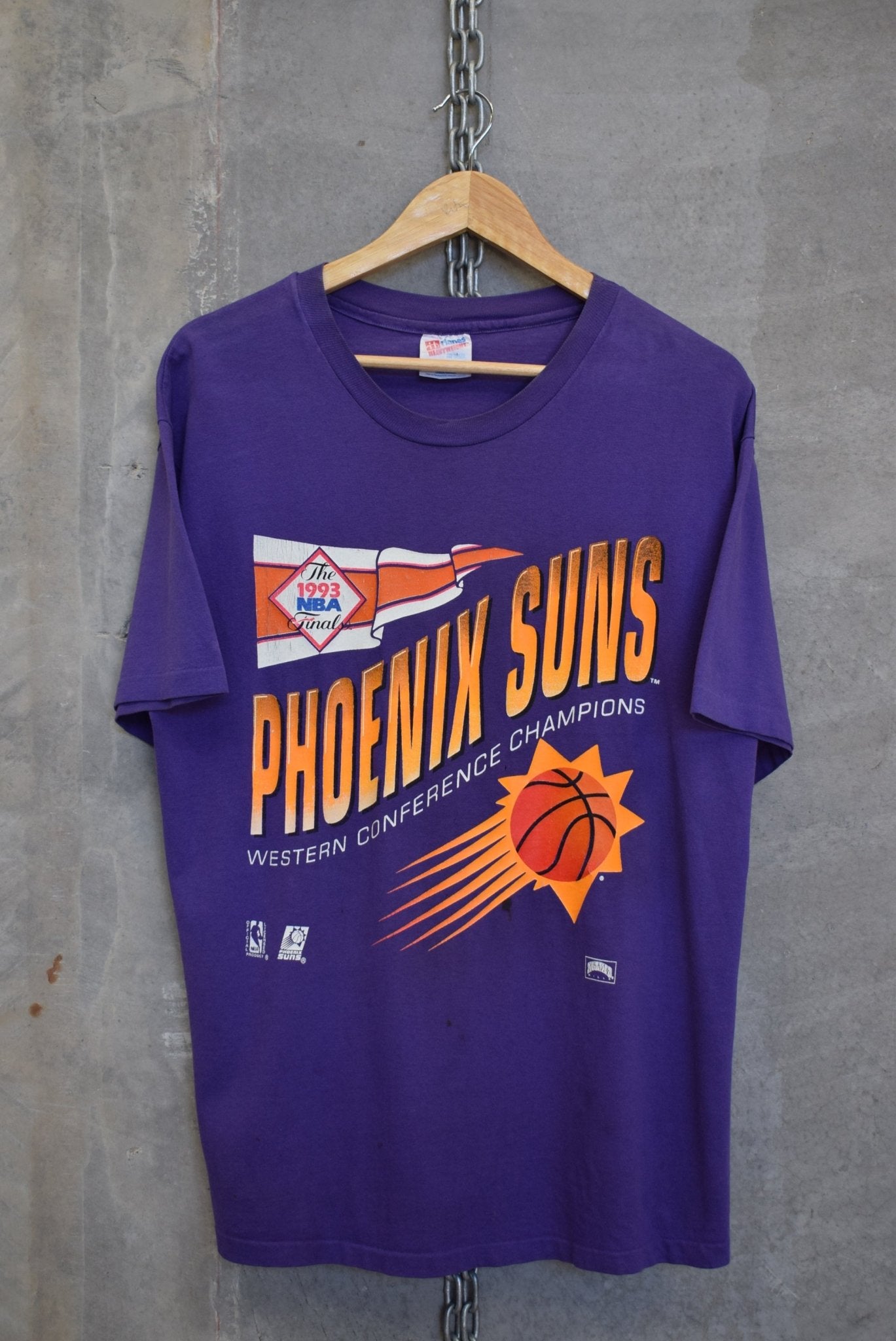 NBA Pheonix Suns Western Conference Champions Tee — 1993 (L) - Retrospective Store