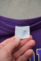 NBA Toronto Raptors Purple Graphic Crewneck — 1990s (S) - Retrospective Store
