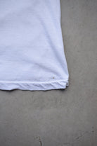 Netherlands Football Team White Graphic Tee — 1990s (M) - Retrospective Store