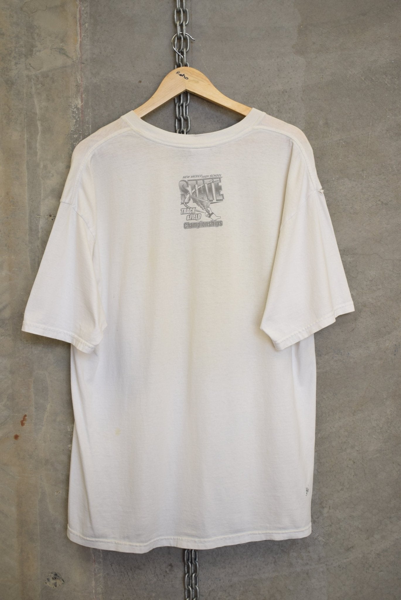 New Mexico High School Track & Field Championships Tee — 2006 (XL) - Retrospective Store