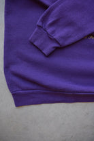 NFL Baltimore Ravens Purple Graphic Crewneck — 1990s (M) - Retrospective Store