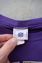 NFL Baltimore Ravens Purple Graphic Crewneck — 1990s (M) - Retrospective Store