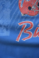 NFL Buffalo Bills Blue Graphic Crewneck — 1992 (M) - Retrospective Store