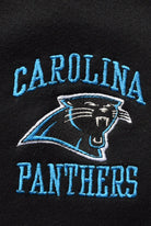 NFL Carolina Panthers Black Embroidered Crewneck — 1990s (L/XL) - Retrospective Store