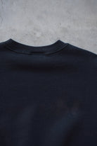NFL Cleveland Browns Black Graphic Crewneck — 1990s (M) - Retrospective Store
