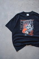 NFL Cleveland Browns Black Graphic Tee — 1995 (XL) - Retrospective Store