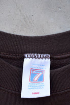 NFL Cleveland Browns Brown Graphic Crewneck — 1990 (S/M) - Retrospective Store