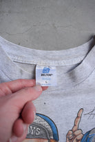 NFL Dallas Cowboys Grey Caricature Tee — 1993 (L) - Retrospective Store
